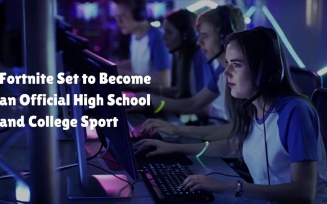 Fortnite Set To Become Official High School And College Sport