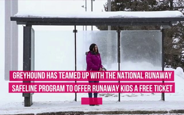 Greyhound Offers Free Bus Ticket Home to Runaway Kids