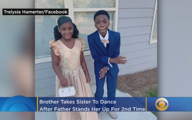 11 Year Old Big Brother Steps in to Take Sister to Father-Daughter Dance When Dad Doesn’t Show Up