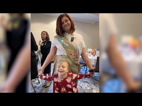 13 Year Old Girl Scout Learns Heimlich Maneuver and Saves Choking Niece the Next Day