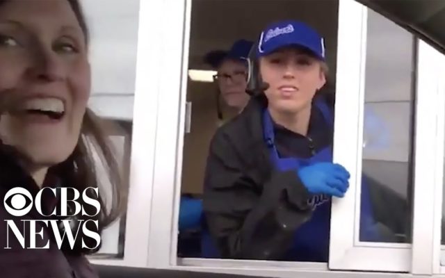 Principal  Goes Through Drive Through to Tell Student She is Class Valedictorian