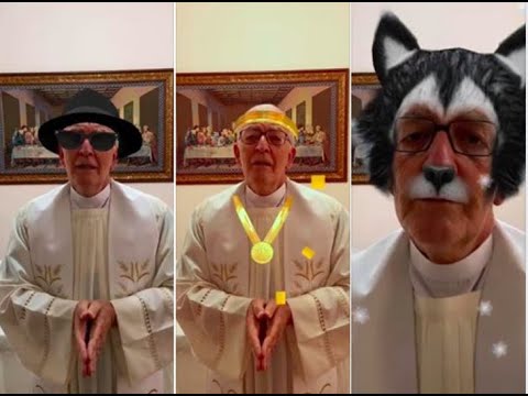 Priest Accidentally Turns on Filters While on Facebook Live