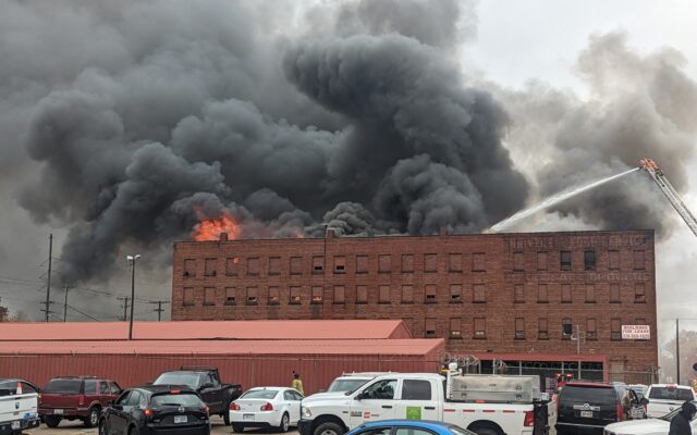 Major Fire In Downtown Canton