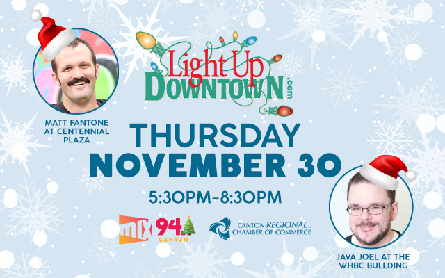 Light Up Downtown with Mix 94-1